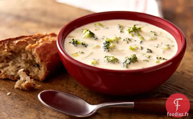 Soupe de Brocoli Au Cheddar