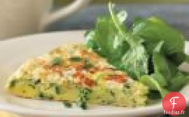 Frittata Aux Courgettes Et Fromage De Chèvre