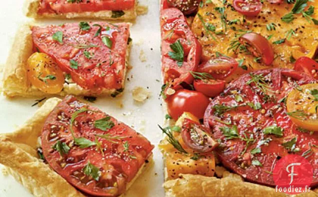 Tarte aux Tomates Aux Herbes
