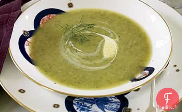 Soupe aux Courgettes et au Fenouil