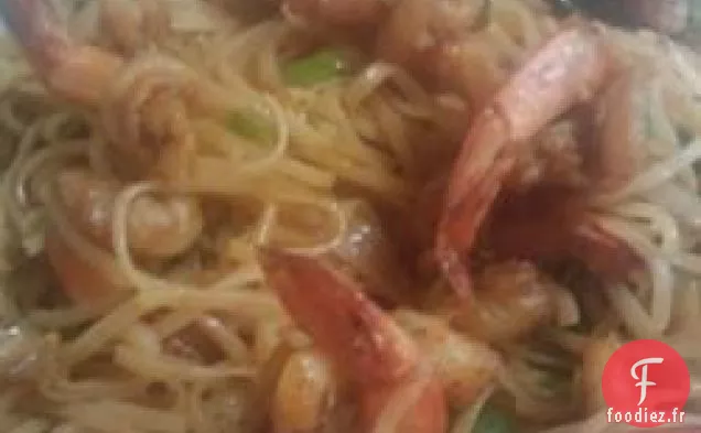 Pad Aux Crevettes Thaï