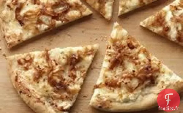 Pizza Blanche et Dorée