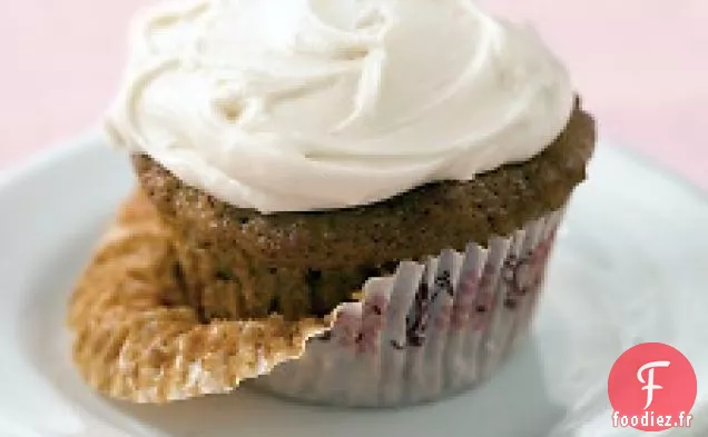 Cupcakes Sucrés aux Courgettes