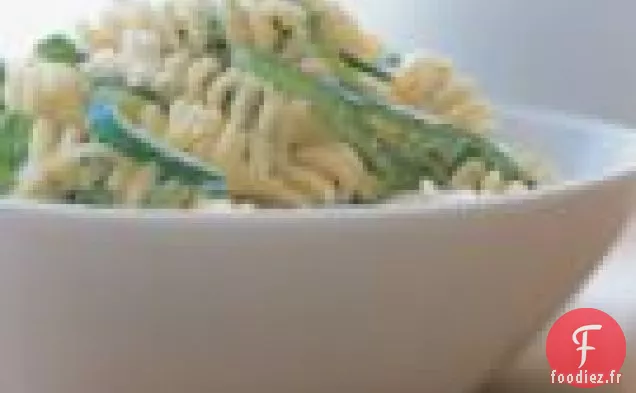 Fusilli Aux Courgettes Et Fromage De Chèvre