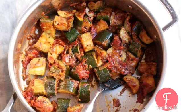 Curry De Courgettes Et Tomates