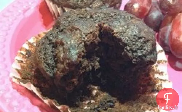 Muffins aux Pépites de Chocolat Au Chocolat Probiotique