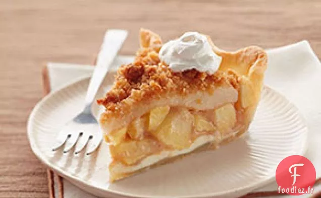 Tarte Crumble Pomme-Poire
