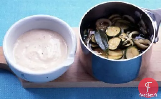 Courgettes Et Oignons Marinés