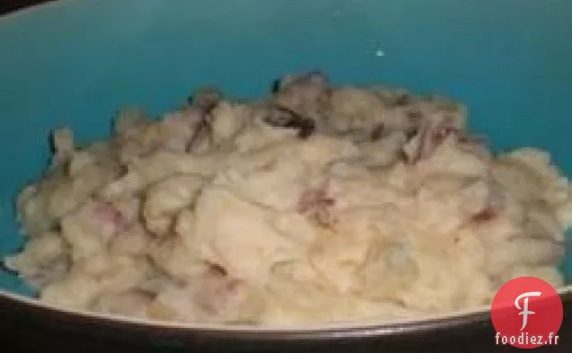 Purée de Pommes De Terre à l'Ail à la Mijoteuse