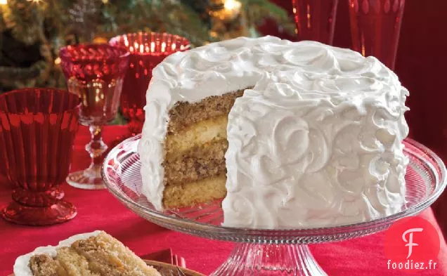 Gâteau aux épices avec Garniture aux Agrumes