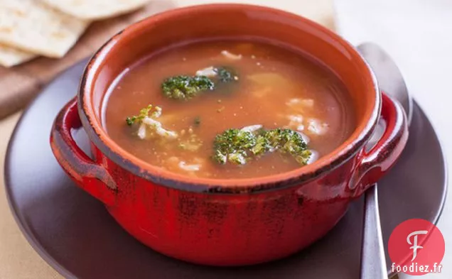 Soupe aux Tomates et au Brocoli