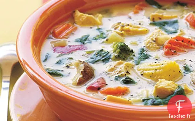 Soupe au Poulet et aux Légumes
