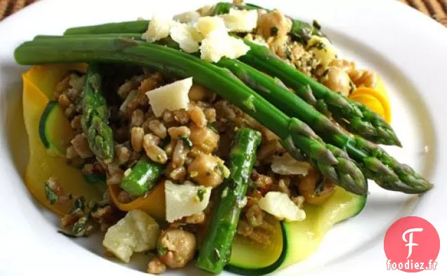 Salade Farro Ragus Et Courgettes