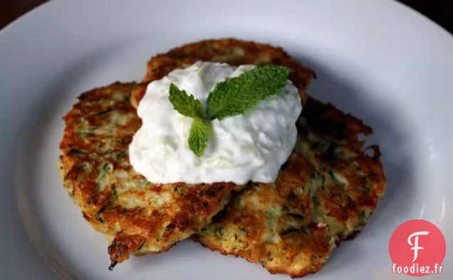 Beignets de Courgettes Grecques - Kolokithokeftedes