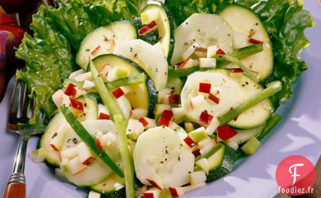 Salade De Pommes Et Courgettes