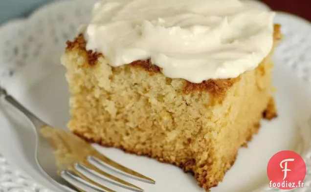 Barres De Courgettes Avec Glaçage Au Fromage À La Crème
