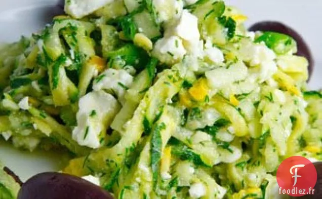Salade de Courgettes à La Grecque