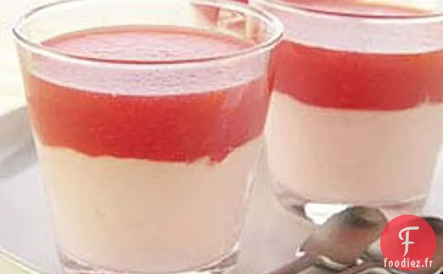 Tasses de Pommes et Baies Épicées Faibles En Gras