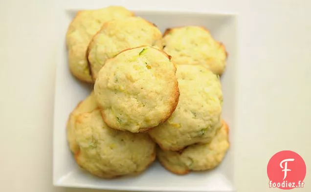 Biscuits aux courgettes et au citron