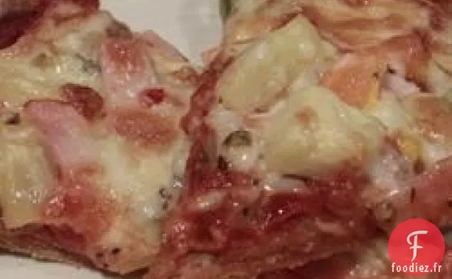 Pâte à Pizza Napolitaine à l'Ail et Assaisonnements Italiens