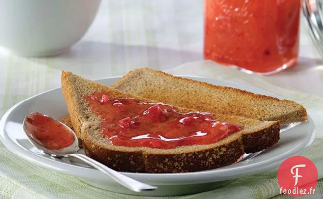 30 Minutes De Confiture Maison CERTO Fraise-Rhubarbe