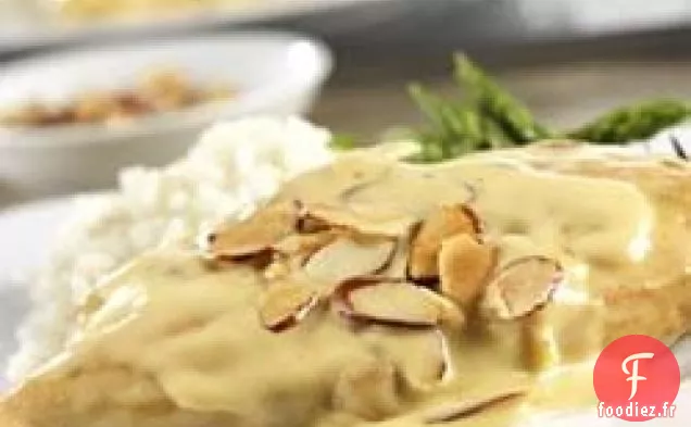 Poulet Crémeux Aux Amandes
