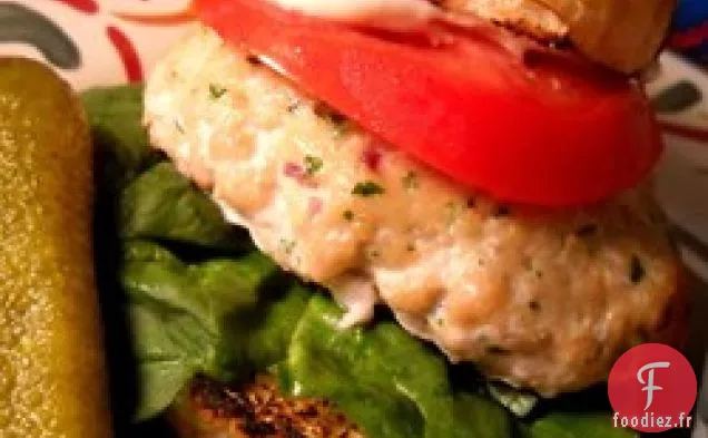 Hamburgers de Dinde Épicés Humides