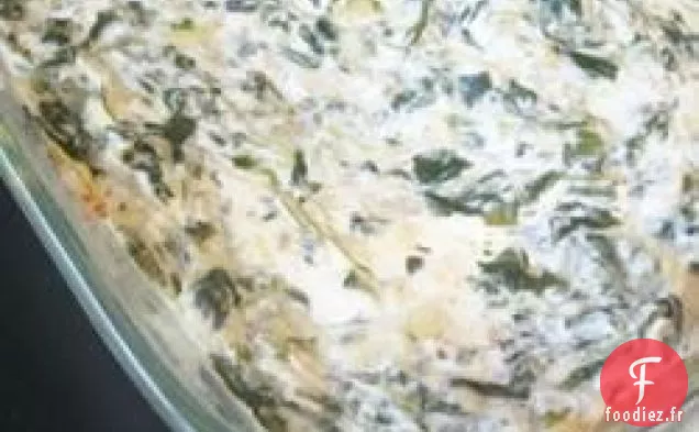 Trempette Succulente aux Épinards et aux Artichauts