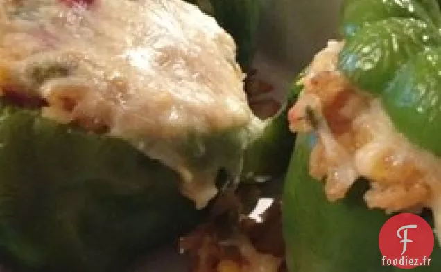 Poivrons Farcis Végétariens Épicés