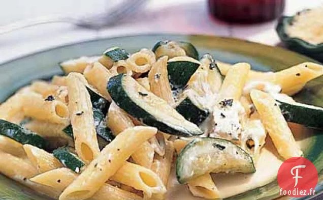 Penne aux Courgettes et Ricotta