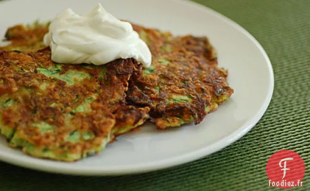 Beignets De Courgettes Au Fromage De Chèvre