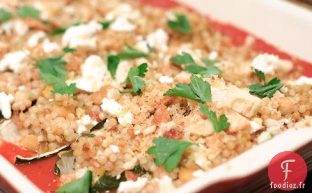 Sérieusement Sans Viande: Courgettes Farcies Au Couscous Israélien