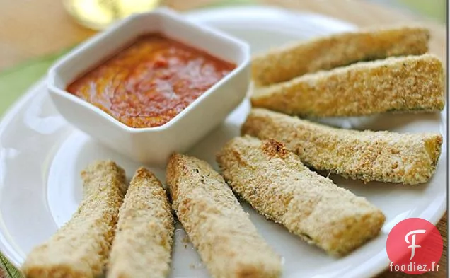 Bâtonnets de Courgettes au Four