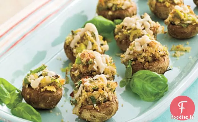 Champignons Farcis Aux Pacanes