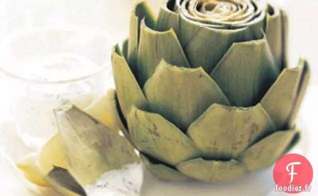 Artichauts À La Mayonnaise Au Basilic