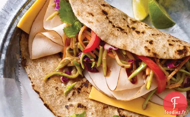 Rouleau de Printemps au Sésame et au Poulet