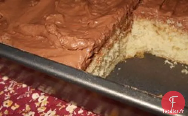 Gâteau Jaune Fabriqué à partir de Zéro