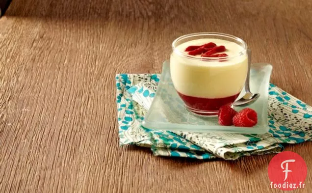 Délicieuse Mousse au Citron et Sauce aux Framboises