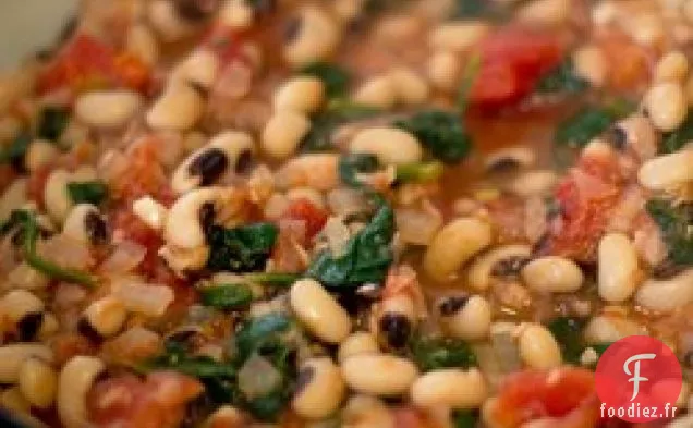 Casserole d'Épinards et de Haricots