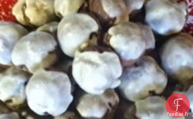 Biscuits Italiens Au Chocolat Givré
