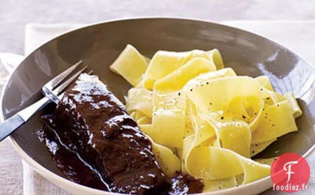 Rigatoni avec Surlonge et Sauce Gorgonzola