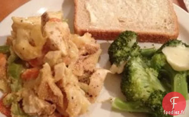 Cuisson aux Nouilles au Poulet de Wanda