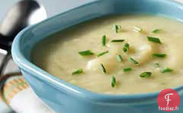 Soupe aux Poireaux de Pommes De Terre à l'Ail