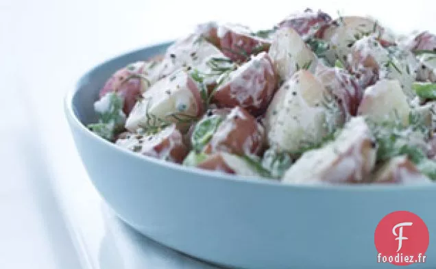 Pommes de Terre Nouvelles à la Sauce à la Crème à l'Aneth