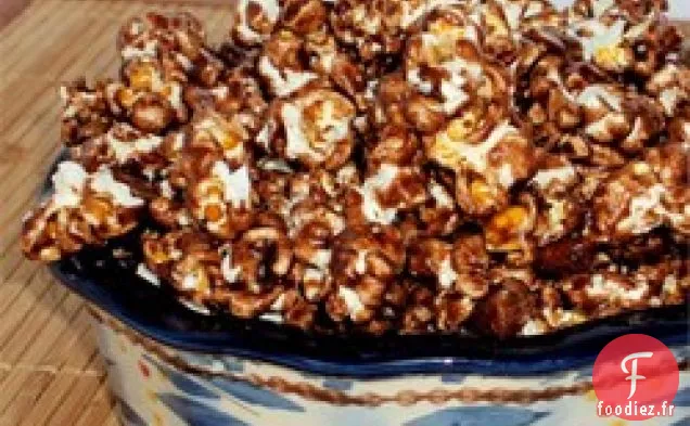 Popcorn au Chocolat Et aux Amandes