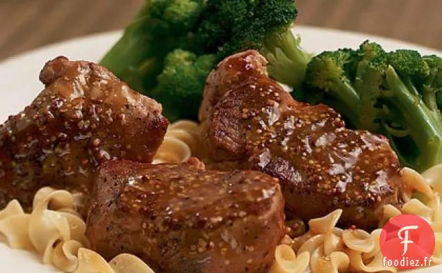 Filet de Porc Sauce Moutarde