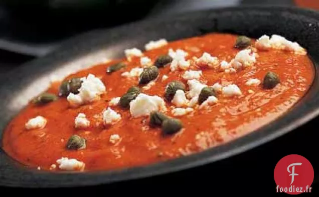 Artichauts avec Trempette au Poivre Rôti