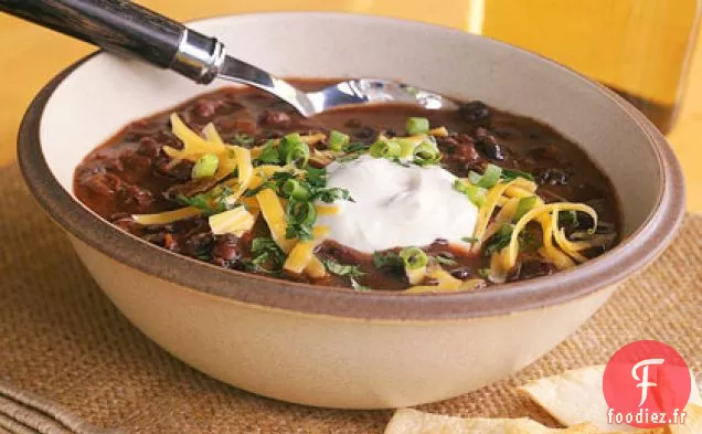 Soupe Instantanée aux Haricots Noirs