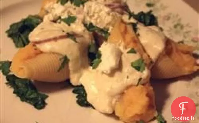 Coquilles Farcies à la Courge Musquée