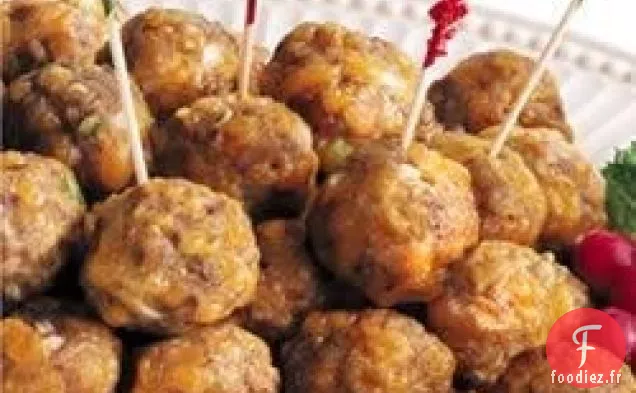 Boules de Fromage à la Saucisse Jimmy Dean